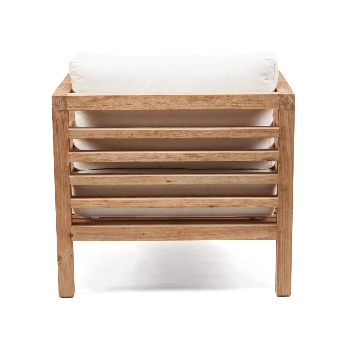 Modulares Outdoor-Sofamodul aus Teakholz | VIA X SELECTION