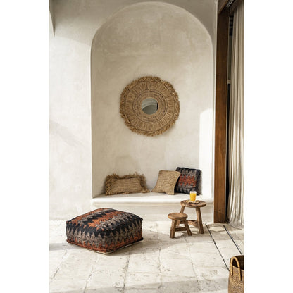 Hocker aus recyceltem Teakholz natur klein | VIA X SELECTION