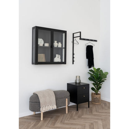 Plaid aus Baumwollmix in Taupe und Beige, 130 × 180 cm | VIA X SELECTION