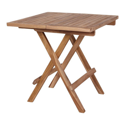Beistelltisch aus Teakholz, 50 × 50 cm | VIA X SELECTION