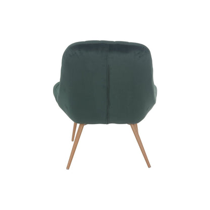 Loungesessel aus Samt grün mit XXL-Sitzfläche | VIA X SELECTION