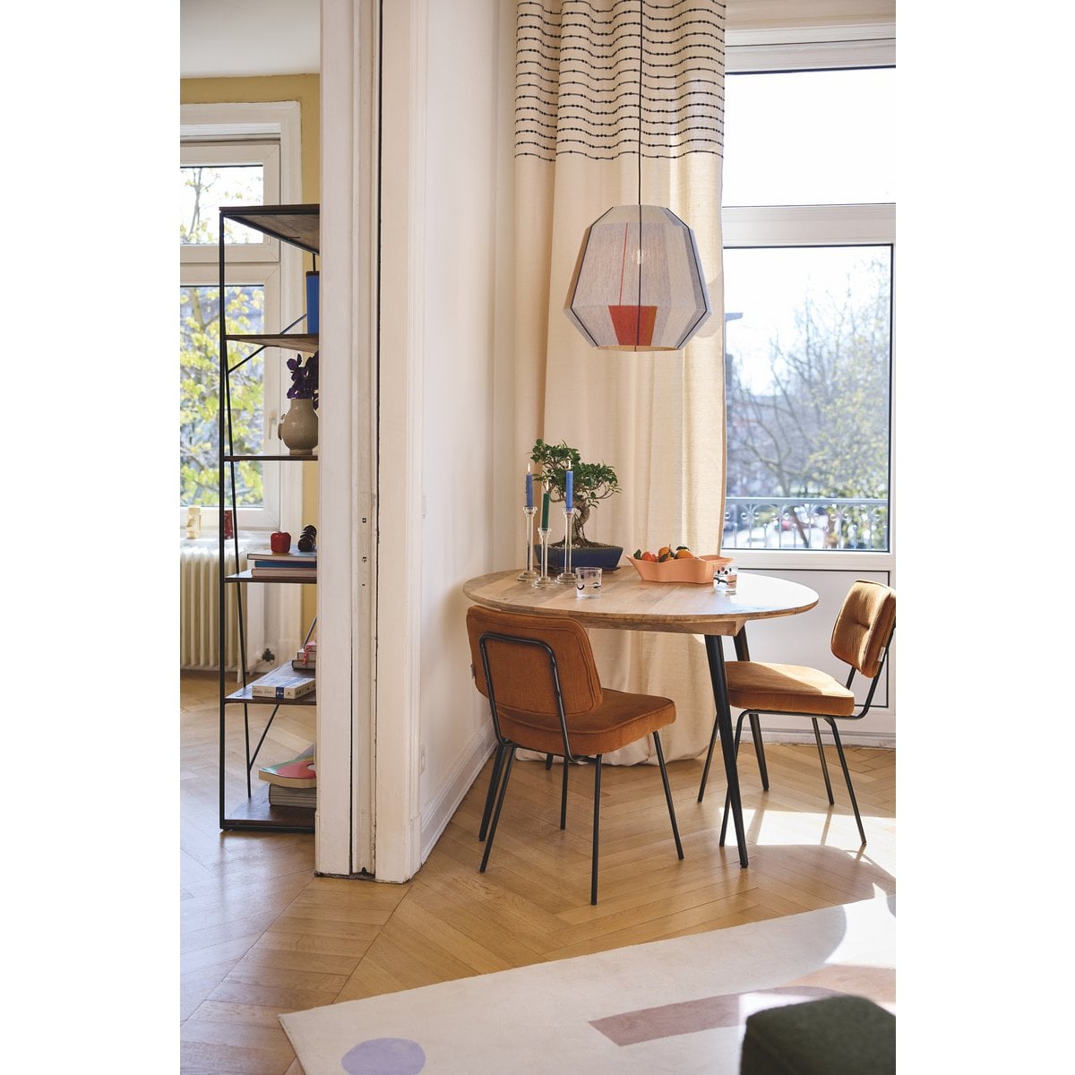 TOM TAILOR Home runder Esstisch Mangoholz Metallgestell 120 cm | VIA X SELECTION