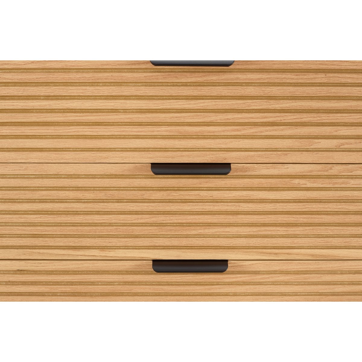 Hohe Kommode mit Eichenfront, 40 × 80 × 113 cm | VIA X SELECTION