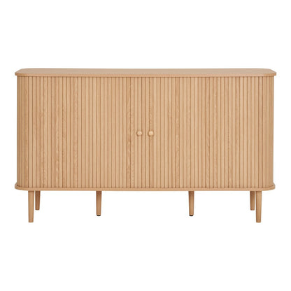 Sideboard in Holzoptik, 140 × 40 × 79 cm | VIA X SELECTION
