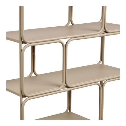 Wandregal Hochformat beige, 48 × 18 × 64 cm | VIA X SELECTION