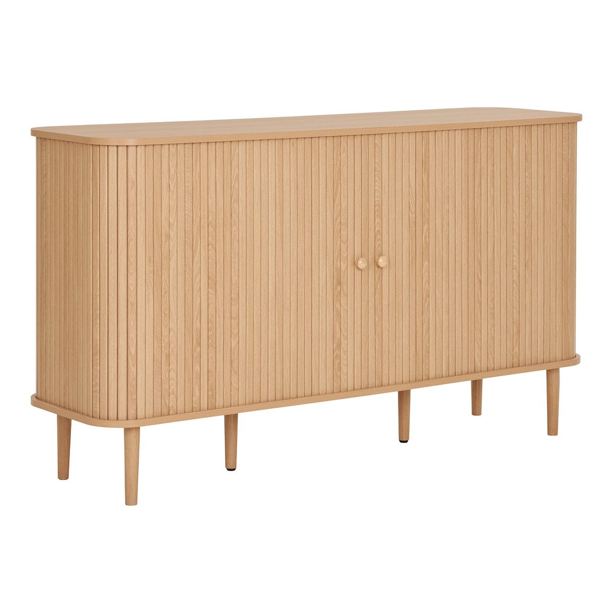 Sideboard in Holzoptik, 140 × 40 × 79 cm | VIA X SELECTION
