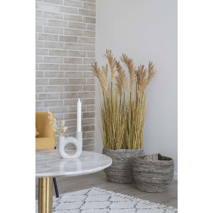 Sorghum-Gras Kunstpflanze natur 110 cm | VIA X SELECTION