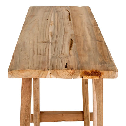 Konsolentisch aus recyceltem Teakholz, 90 × 30 × 80 cm | VIA X SELECTION