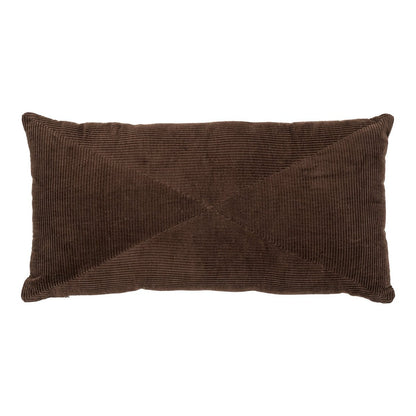 Kissen aus Baumwolle braun mit Struktur, 30 × 60 cm | VIA X SELECTION