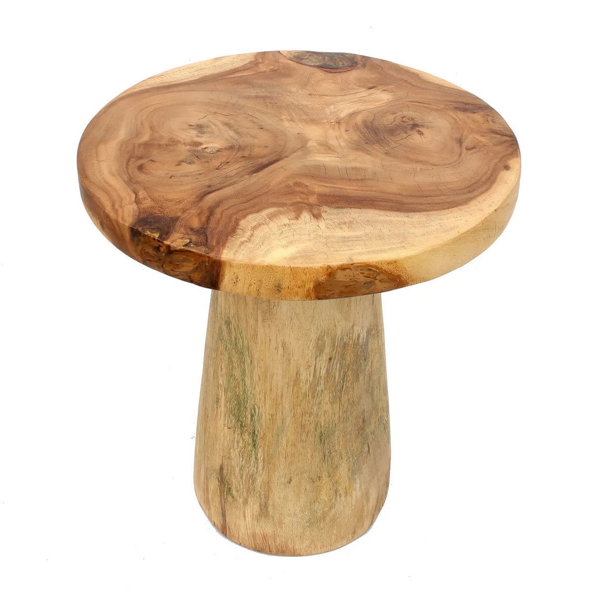Konischer Beistelltisch aus Suarholz, 50 × 50 × 57 cm | VIA X SELECTION
