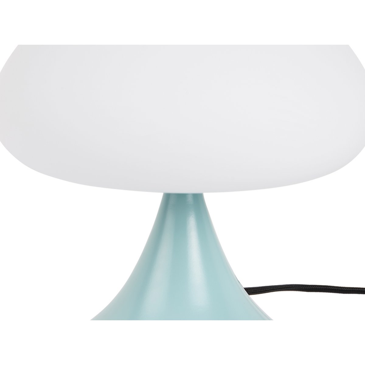 Leitmotiv Mushroom Tischleuchte aus Glas in in Blau | VIA X SELECTION