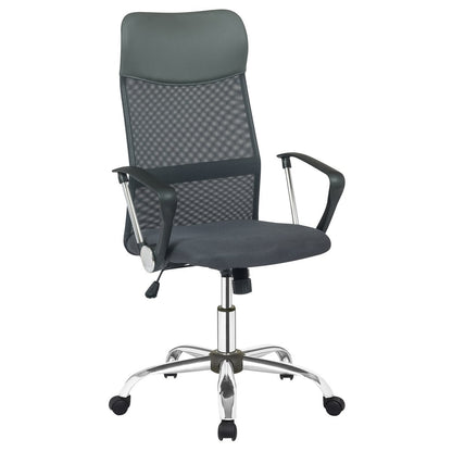Bürostuhl mit Mesh-Rücken Grau/Schwarz | VIA X SELECTION