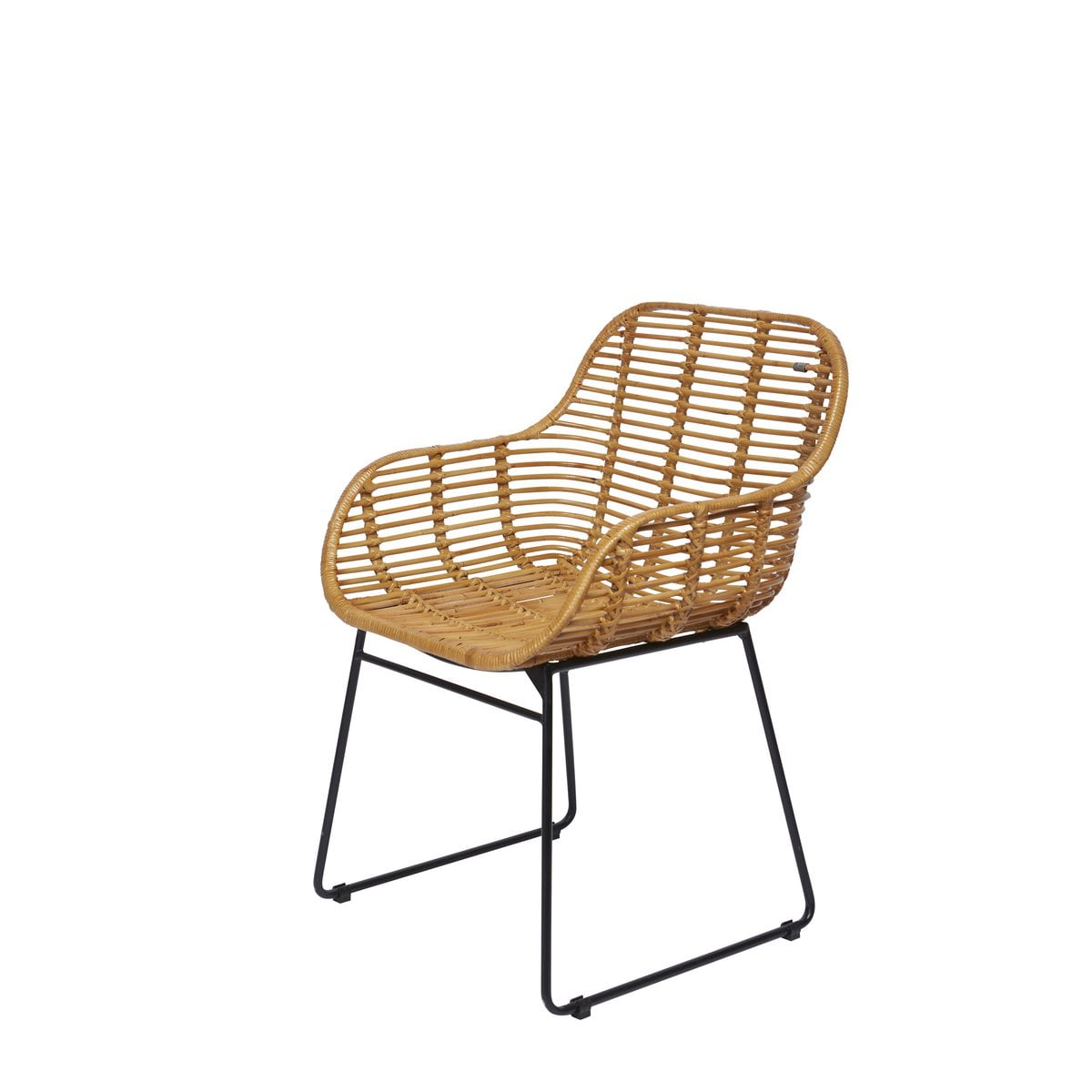 Rattansessel mit Kufengestell im 2er-Set | VIA X SELECTION