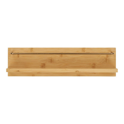 Wandregal aus Bambus natur, 10 × 45 × 12 cm | VIA X SELECTION