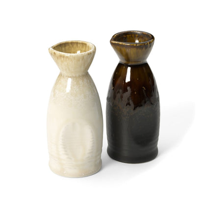 Sake-Ausgießer aus brauner Keramik 12,8 cm | VIA X SELECTION