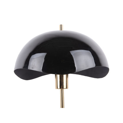 Leitmotiv Waved Dome Tischleuchte in Schwarz | VIA X SELECTION