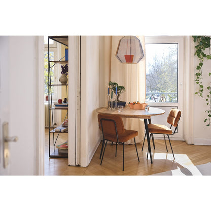TOM TAILOR Home runder Esstisch Mangoholz Metallgestell 120 cm | VIA X SELECTION