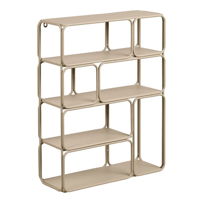 Wandregal Hochformat beige, 48 × 18 × 64 cm | VIA X SELECTION