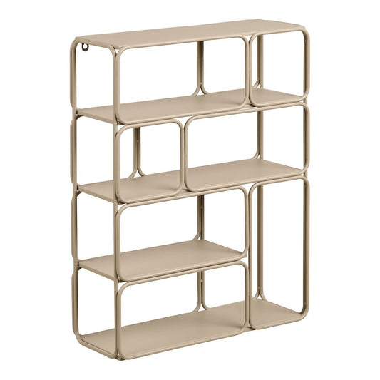 Wandregal Hochformat beige, 48 × 18 × 64 cm | VIA X SELECTION
