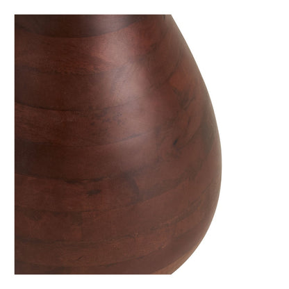 Runder Beistelltisch aus Marmor und Mangoholz, Ø, 40 × 41 cm | VIA X SELECTION