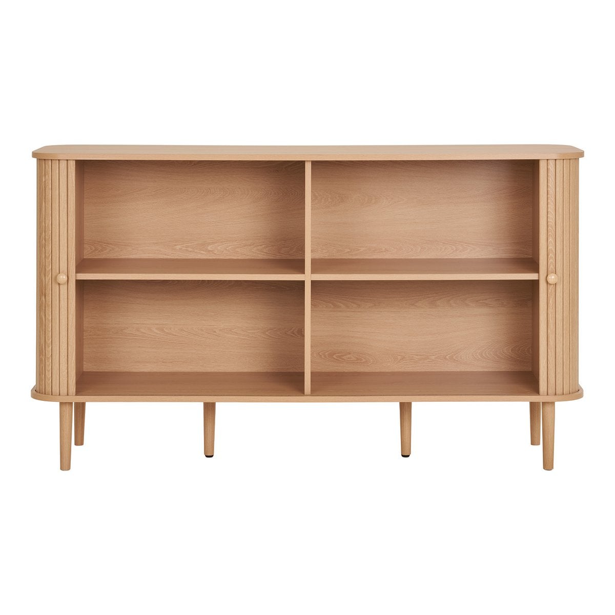 Sideboard in Holzoptik, 140 × 40 × 79 cm | VIA X SELECTION