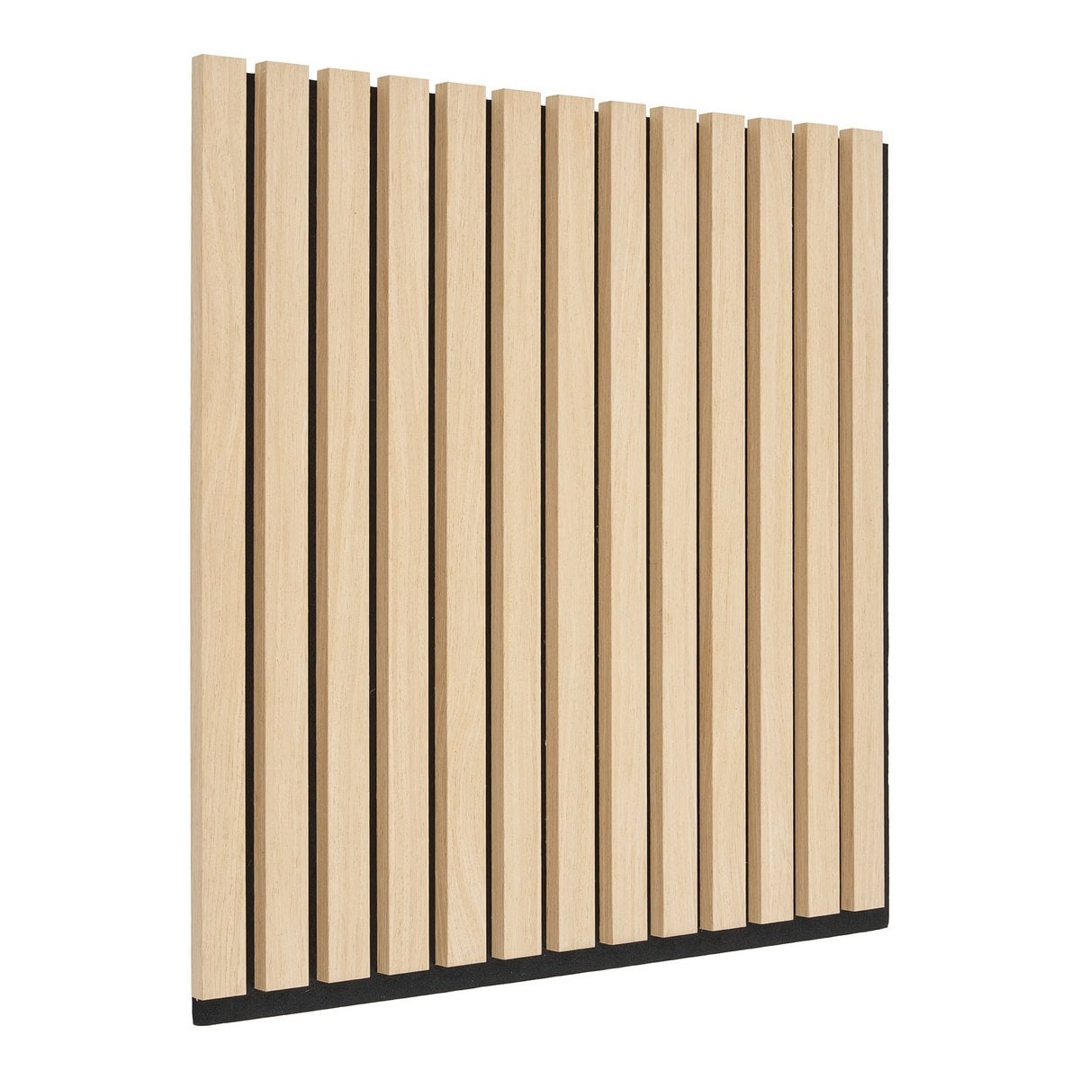 Akustikpaneel aus Holz braun, 52 × 52 cm | VIA X SELECTION