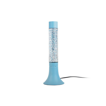 Leitmotiv Astro Glitter Tischleuchte aus Glas in in Blau | VIA X SELECTION