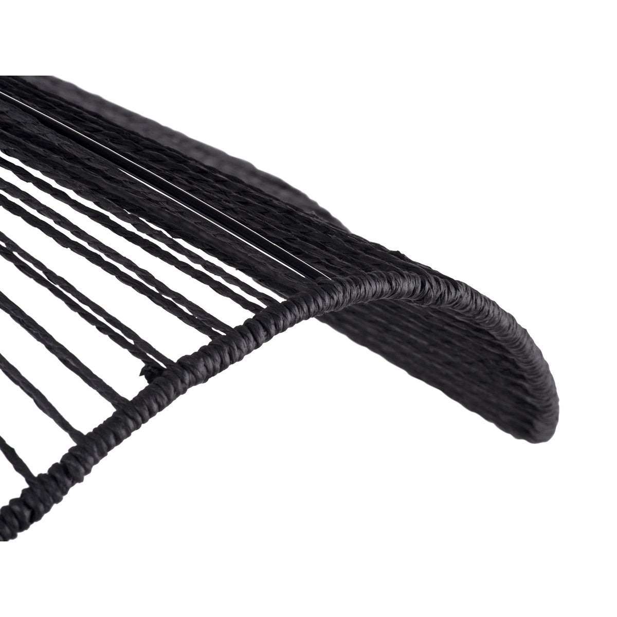 Leitmotiv Sombra Large Pendelleuchte aus Jute schwarz | VIA X SELECTION