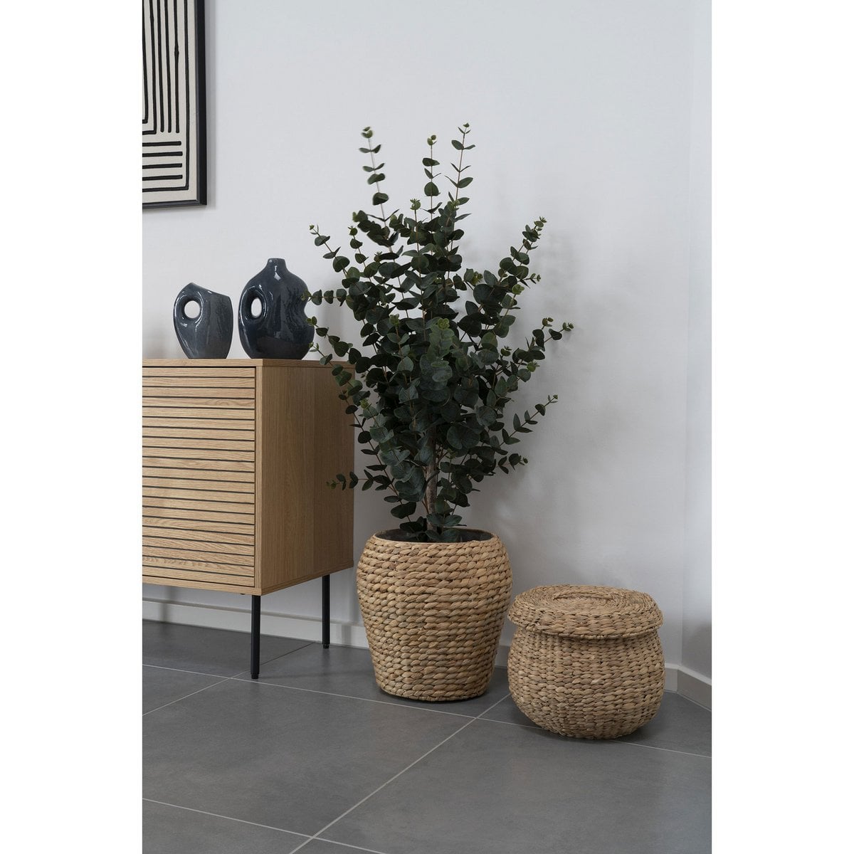 Eukalyptusbaum Kunstpflanze 120 cm | VIA X SELECTION
