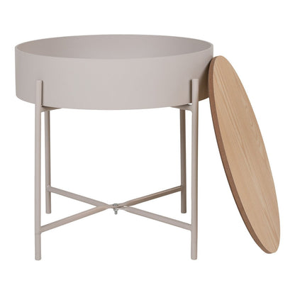 Beistelltisch aus pulverbeschichtetem Stahl, Ø, 40 × 40 cm | VIA X SELECTION