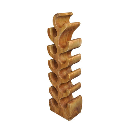Weinregal aus Suarholz für 12 Flaschen, 19 × 28 × 100 cm | VIA X SELECTION