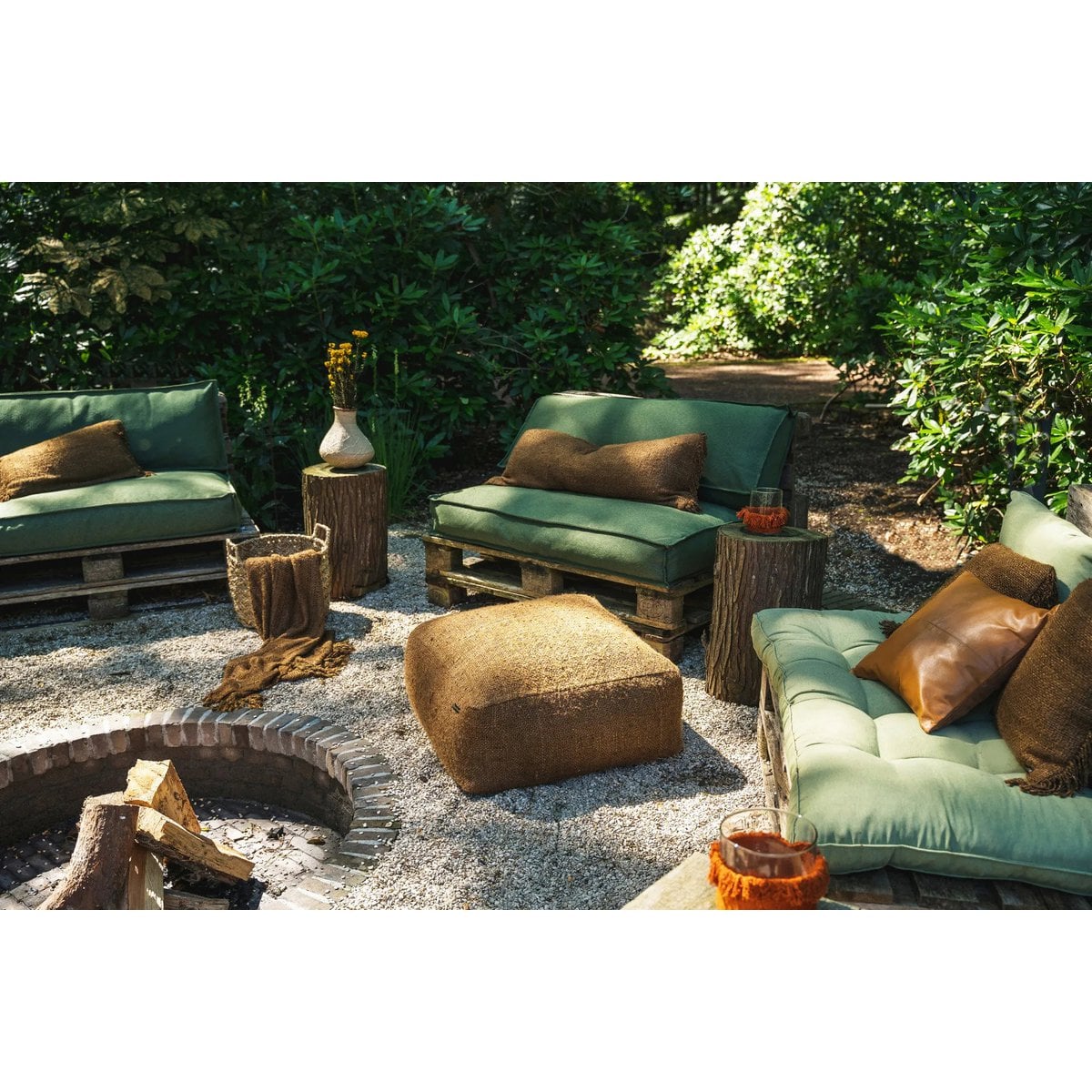 Langer Kissenbezug aus Baumwolle in Braun, 35 × 100 cm | VIA X SELECTION