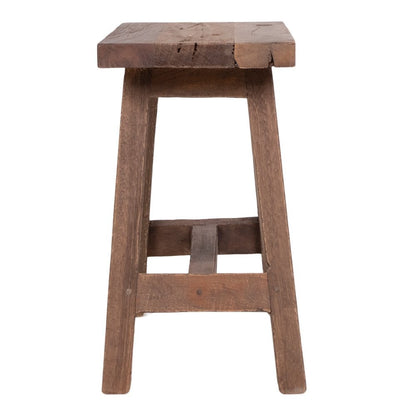 Sitzbank aus recyceltem Teakholz natur 50 cm | VIA X SELECTION