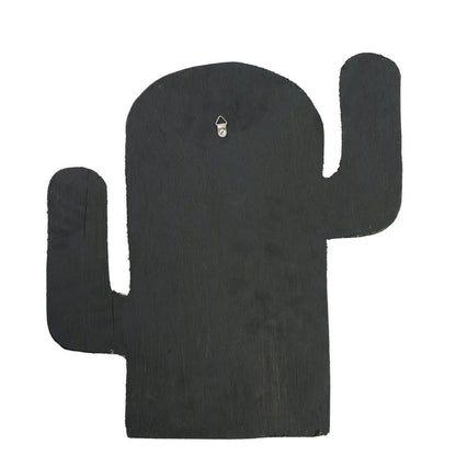 Kaktus-Wandspiegel mit Kaurimuscheln weiß, 38 × 40 cm | VIA X SELECTION