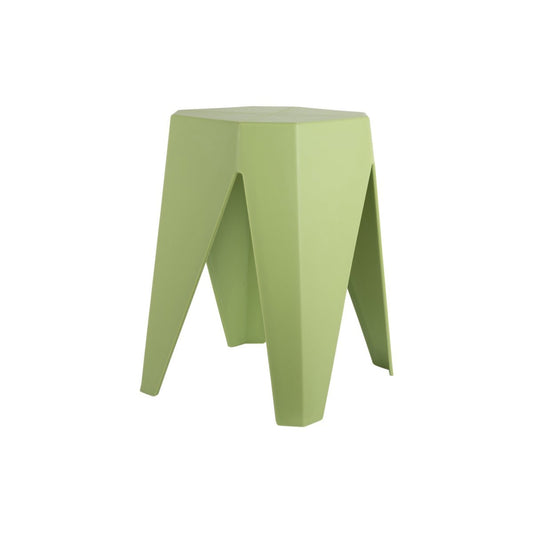 Kompakter Kunststoffhocker Grün | VIA X SELECTION