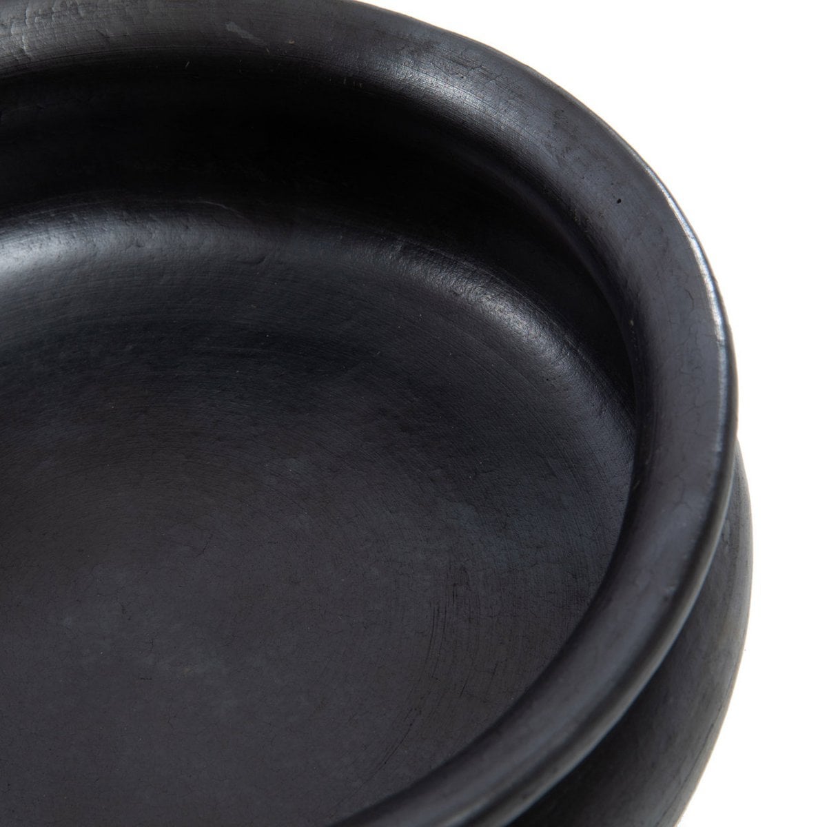 Serviertopf aus schwarzer Terrakotta mit Deckel | VIA X SELECTION