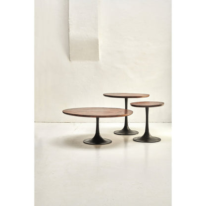 TOM TAILOR Home Beistelltisch aus Mangoholz, 60 × 60 × 50 cm | VIA X SELECTION