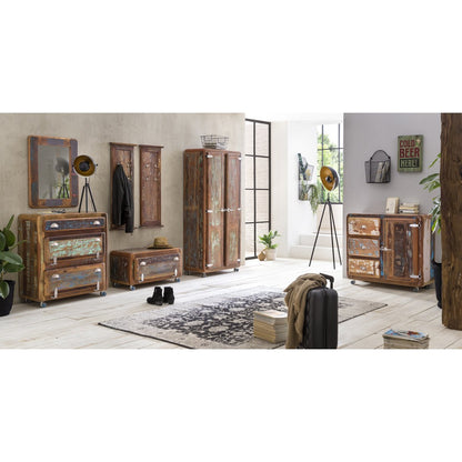 Wandspiegel aus recyceltem Holz, 60 × 80 cm | VIA X SELECTION