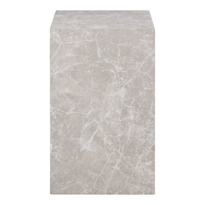 Beistelltisch in Marmoroptik, 30 × 30 × 50 cm | VIA X SELECTION