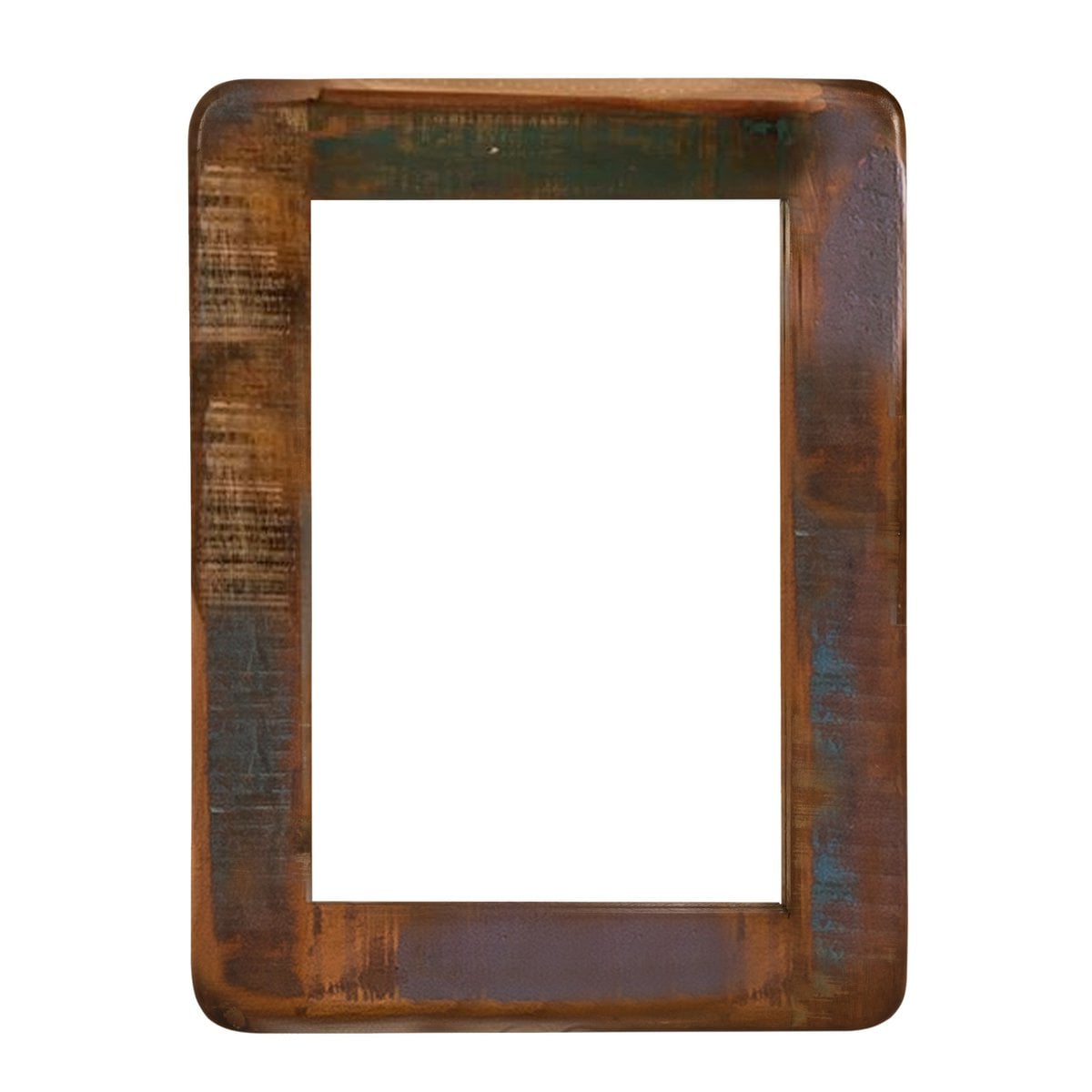 Wandspiegel aus recyceltem Holz, 60 × 80 cm | VIA X SELECTION