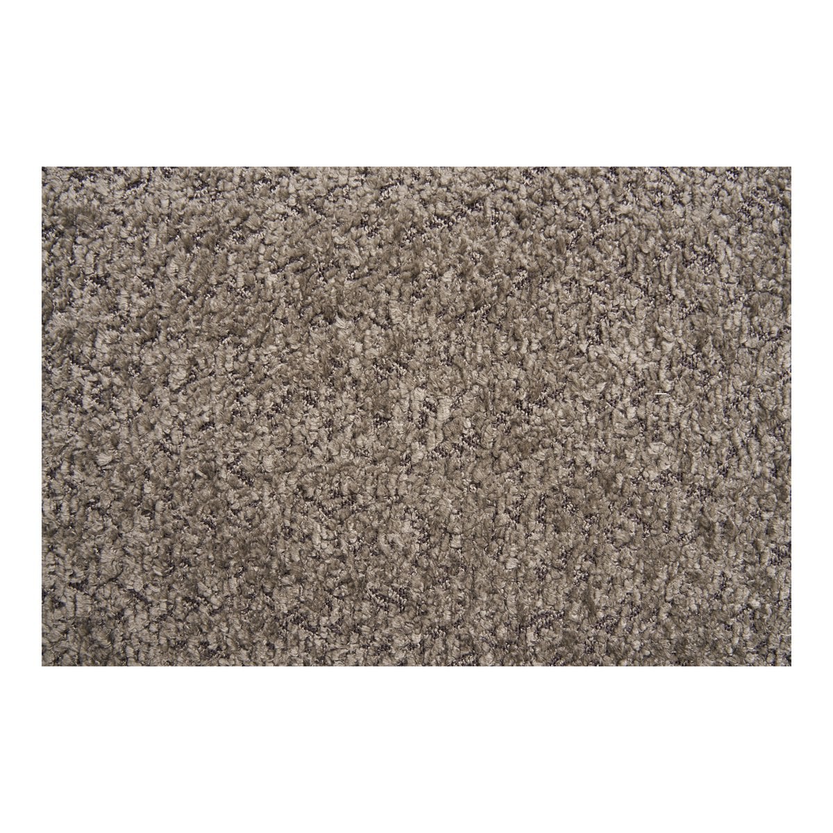 Sitzbank aus Stoff braun 98 cm mit Holzgestell | VIA X SELECTION