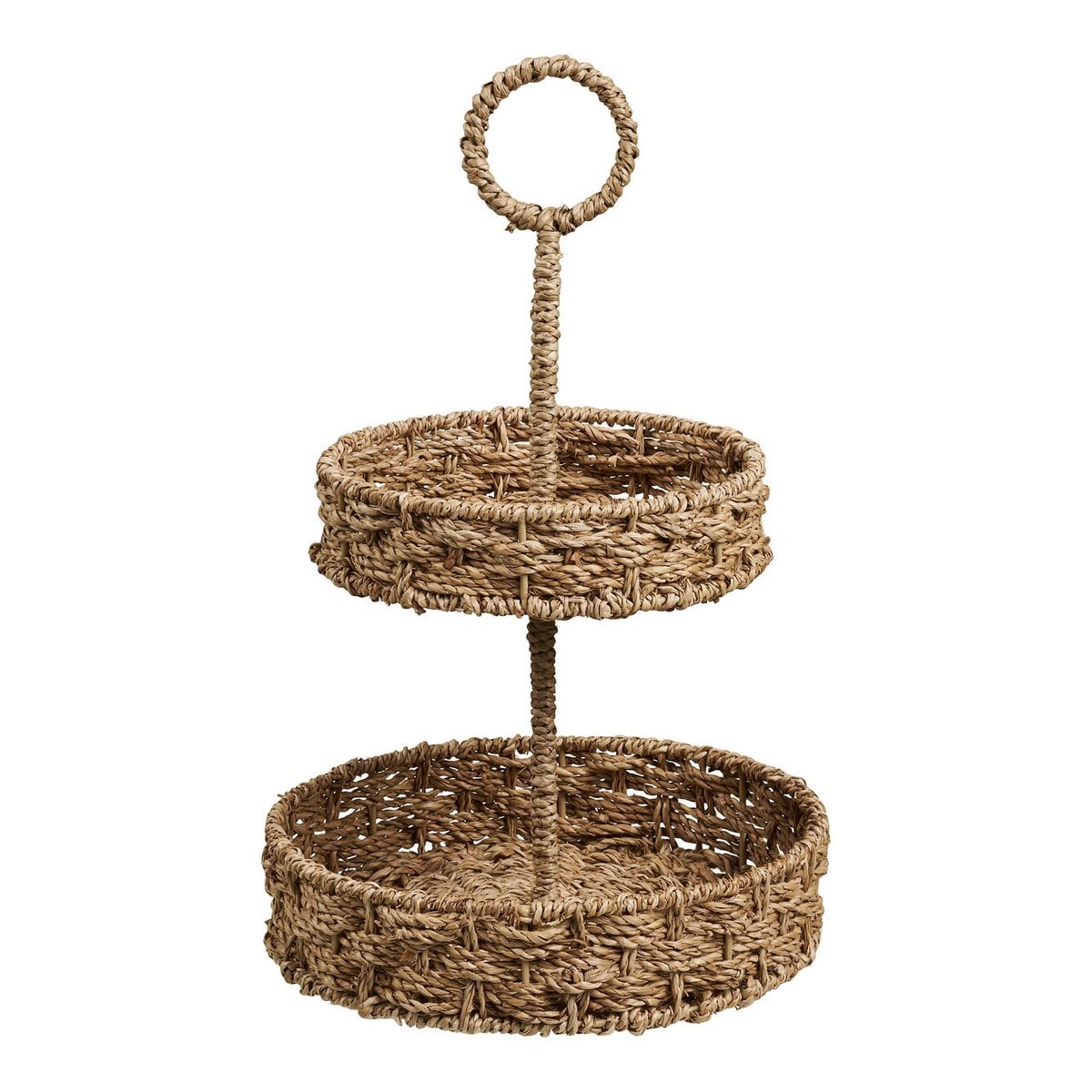 Hohes Seegras-Tablett Ø 25 × 40,5 cm | VIA X SELECTION