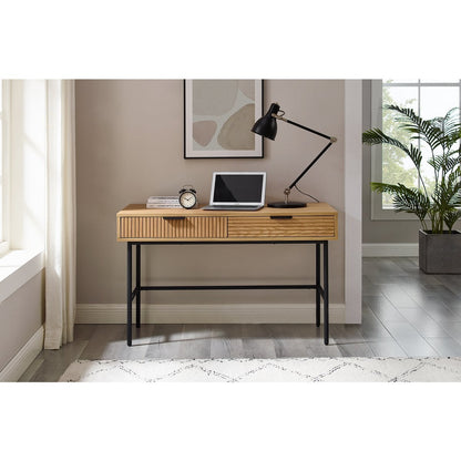 Schreibtisch mit zwei Soft-Close-Schubladen, 120 × 60 cm | VIA X SELECTION