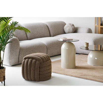 Polsterpouf Braun | VIA X SELECTION