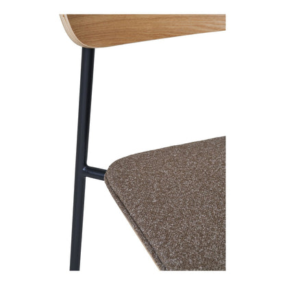 Esszimmerstuhl mit Rückenlehne aus Eschenholz im 2er-Set, stapelbar | VIA X SELECTION