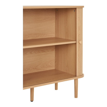 Sideboard in Holzoptik, 140 × 40 × 79 cm | VIA X SELECTION