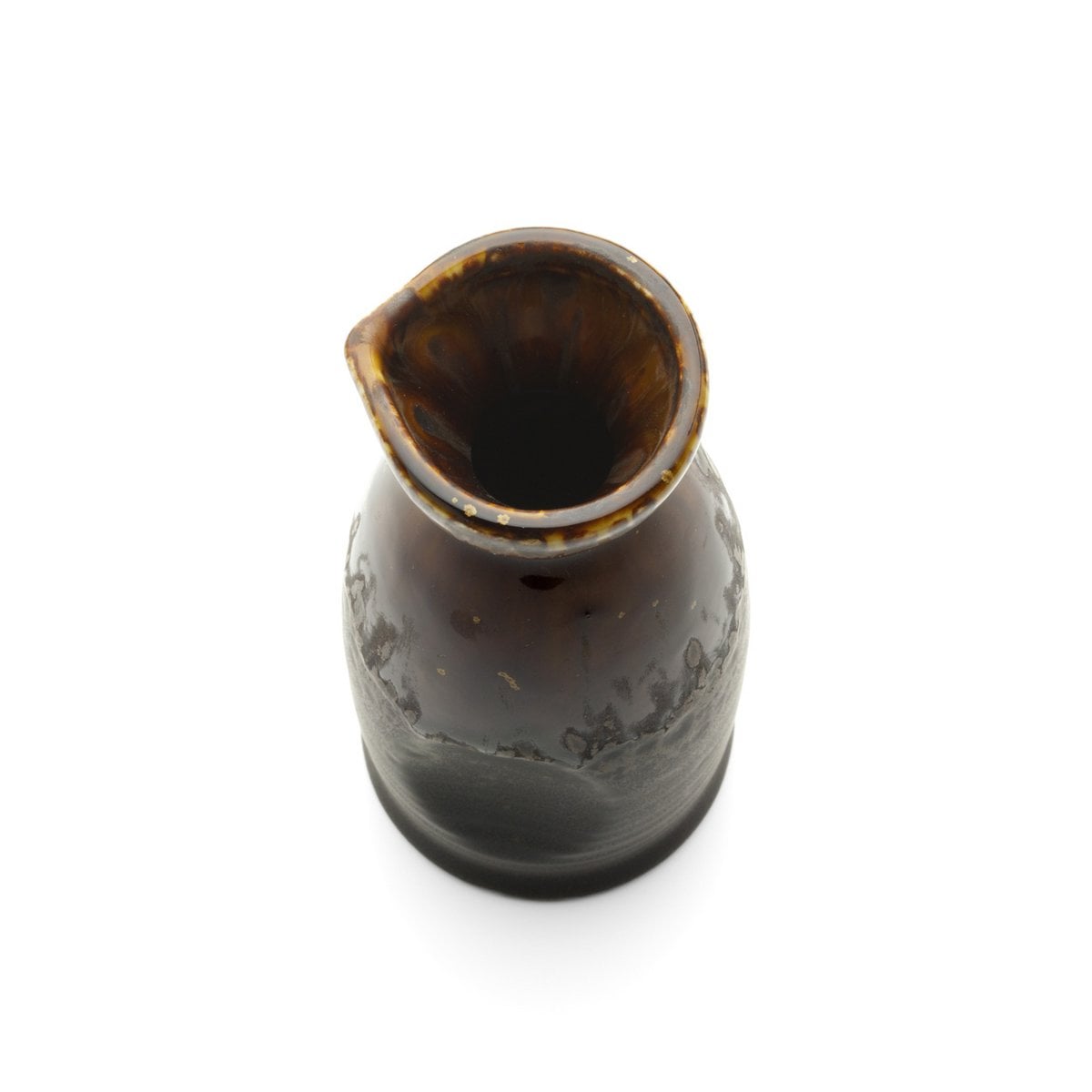 Sake-Ausgießer aus brauner Keramik 12,8 cm | VIA X SELECTION
