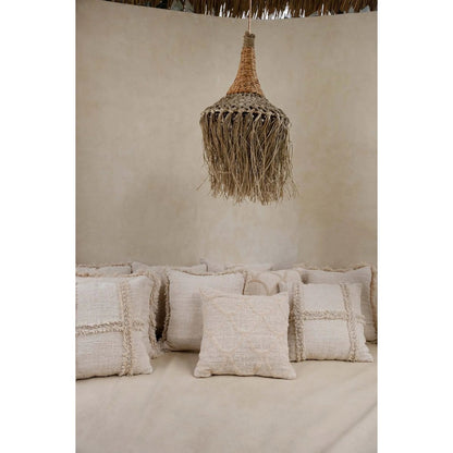 Kissenbezug aus Baumwolle in Naturton, 50 × 50 cm | VIA X SELECTION