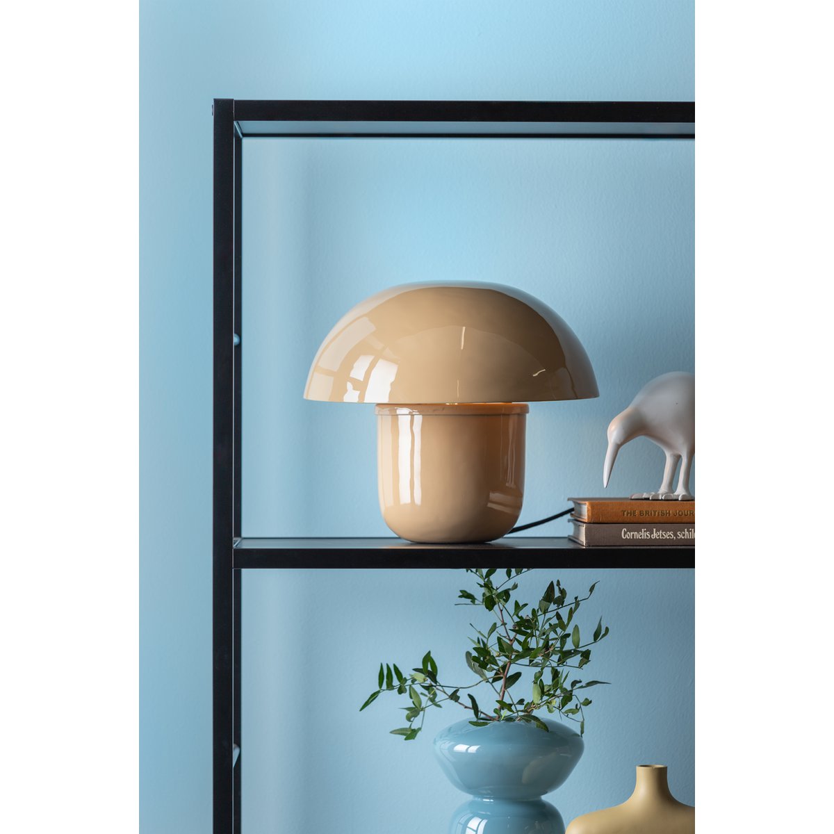 Leitmotiv Fat Mushroom Tischleuchte in Braun | VIA X SELECTION