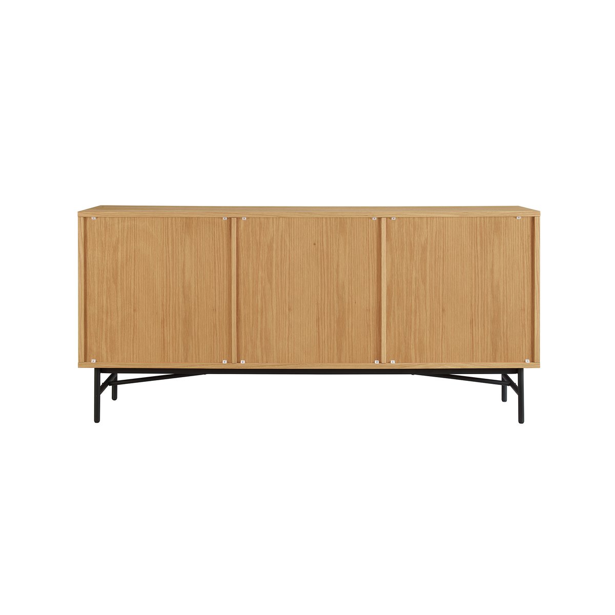 Sideboard mit Eichenfront, 40 × 160 × 75 cm | VIA X SELECTION